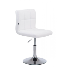 Palma Lounger V2 steppelt bárszék műbőr fehér - króm 101810902 bútor