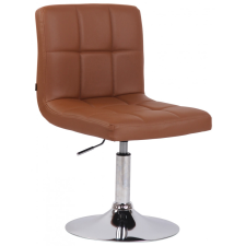 Palma Lounger V2 steppelt bárszék műbőr világosbarna - króm 316940 bútor