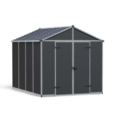 Palram Rubicon 8'x10' antracit Heavy duty kerti tároló (706946) kerti tárolás