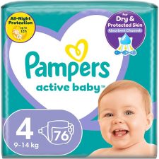 Pampers Active Baby 4 (76 db) 9-14 kg pelenka