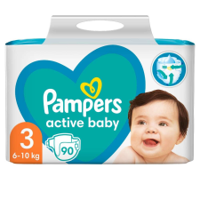 Pampers Active Baby Giant Pack Nadrágpelenka 6-10kg Midi 3 (90db) pelenka