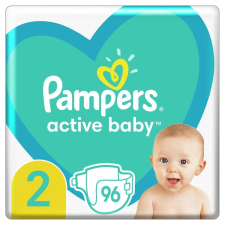 Pampers Active Baby Pelenka, 2-es méret, 96 db, 4-8kg pelenka