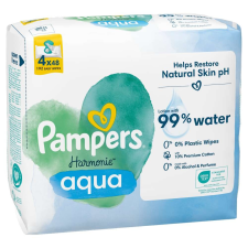 Pampers Harmonie Aqua nedves Törlőkendő 4x48db törlőkendő