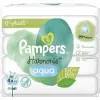 Pampers Harmonie Aqua nedves törlőkendő Plastic Free, 4 x 48 darab