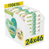 Pampers Harmonie New Baby Plastic Free műanyagmentes nedves törlőkendő 24x46 db
