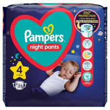 Pampers Night Nappy Pants Bugyipelenka 9-15kg Maxi 4 (25db) pelenka