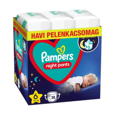 Pampers Night Pants bugyipelenka 6, 15+ kg HAVI PELENKACSOMAG 38 db pelenka