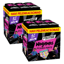 Pampers Ninjamas Pyjama Pants havi Pelenkacsomag 17-30kg XL 7 - Szívecske (120db) pelenka