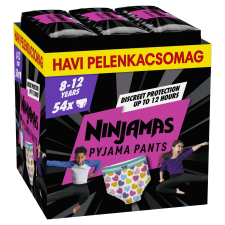 Pampers Ninjamas Pyjama Pants havi Pelenkacsomag 27-43kg XL 8 - Szívecske (54db) pelenka