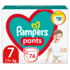 Pampers Pants Bugyipelenka, Méret: 7, 74 db pelenka, 17kg+