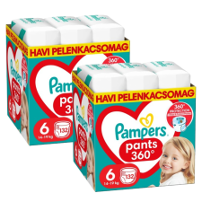Pampers Pants havi Pelenkacsomag 15kg+ Junior 6 (264db) pelenka