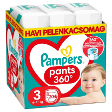 Pampers Pants havi Pelenkacsomag 6-11kg Midi 3 (204db) pelenka
