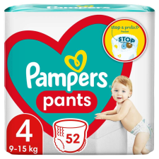 Pampers Pants Jumbo Pack Bugyipelenka 9-15kg Maxi 4 (52db) pelenka