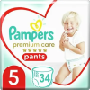 Pampers Pants Premium Care Junior 5-ös méret (34 darab)