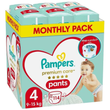 Pampers Premium Care Pants havi Pelenkacsomag 9-15kg Maxi 4 (114db) pelenka