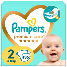 Pampers Premium Care pelenka 2, 4-8 kg, 136 db pelenka