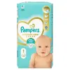 Pampers Premium Care Pelenka, Méret: 1, 50 db, 2kg-5kg