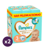 Pampers Premium Care pelenka, Midi 3, 6-10 kg, HAVI PELENKACSOMAG 1+1, 400 db