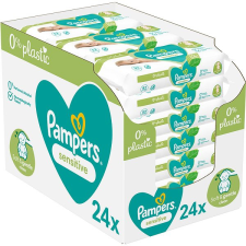 Pampers Sensitive Plastic Free 24 × 52 db törlőkendő
