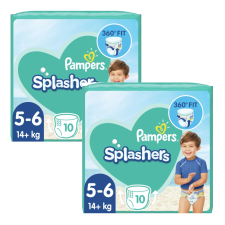 Pampers Splashers Úszópelenka 14kg+ Junior 5-6 (2x10db) pelenka