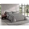  Pamut ágynemű STRIPE BALANCE fekete-fehér Ágyneműhuzat mérete: 70 x 90 cm | 140 x 200 cm