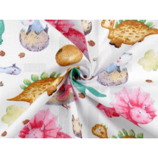  Pamut anyag dinoszaurusz dekorációs kellék