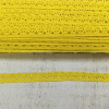  Pamut csipke sárga 1 cm x 91,4 m