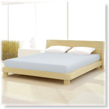  Pamut-elastan classic chrom szürke gumis lepedő 160x200 cm-es alacsony matracra lakástextília
