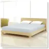  Pamut-elastan classic chrom szürke  színű gumis lepedő 200 cm átmérőjű kerek  matracra