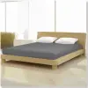  Pamut elasthan de luxe palaszürke gumis lepedő 180*200 és 200*220cm-es matracra