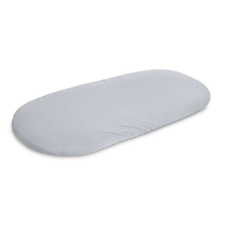 Pamut gumis lepedő mózeskosárba 35*75cm - szürke babaágynemű, babapléd