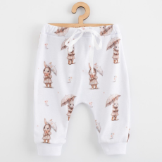  Pamut gyermek Jogger nadrág a New Baby For Babies bunny, vel. 56 (0-3 h)