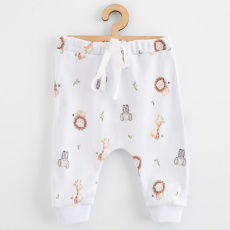  Pamut gyermek Jogger nadrág a New Baby For Babies safari, vel. 62 (3-6 h)