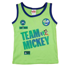  Pamut kisfiú nyári trikó Mickey egér mintával - 110-es méret
