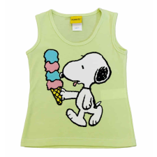  Pamut kislány trikó Snoopy mintával gyerek atléta, trikó