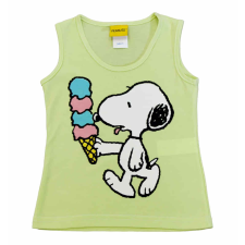 Pamut kislány trikó Snoopy mintával gyerek atléta, trikó