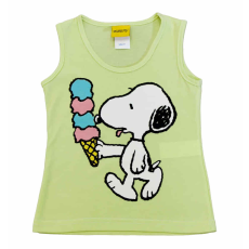  Pamut kislány trikó Snoopy mintával