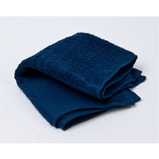  . Pamut törölköző, 30x50 cm, sötétkék lakástextília