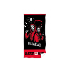 Pamut törölköző 70/140cm MONEY HEIST (LA CASA DE PAPEL), LCDP211018 babatörülköző, kifogó