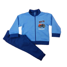  Pamut vékony fiú szabadidő szett traktoros mintával - 98-as méret gyerek ruha szett