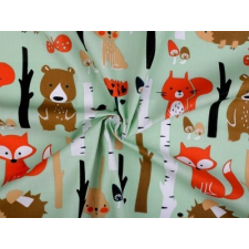  Pamutanyag rókás dekorációs kellék