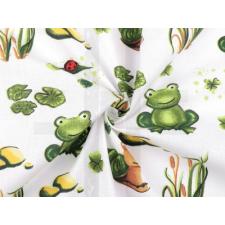  Pamutvászon - Béka dekorációs kellék