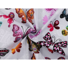  Pamutvászon - Pillangó dekorációs kellék