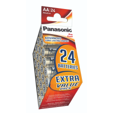 Panasonic 1.5V Alkáli AA ceruza elem Pro power (24db / csomag)  (LR6PPG/24PD) (LR6PPG/24PD) ceruzaelem