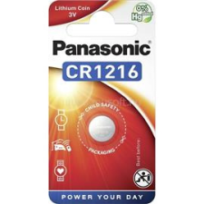 Panasonic CR1216 3V lítium gombelem 1db/csomag (CR1216-PAN) gombelem