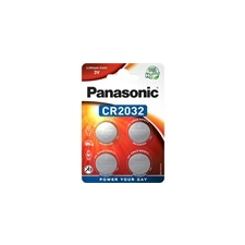 Panasonic CR2032EL/4B lítium gombelem (4db / bliszter) gombelem