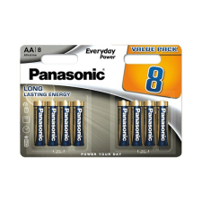 Panasonic EVERYDAY POWER szupertartós elem (AA, LR6EPS, 1.5V, alkáli) 8db /csomag (LR6EPS-8BW) (LR6EPS-8BW) ceruzaelem