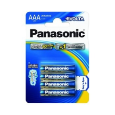 Panasonic EVOLTA AAA mikro 1.5V szupertartós alkáli elemcsomag LR03EGE-4BP ceruzaelem