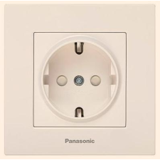 Panasonic Karre Plus dugalj gyermekvédős bézs(keret nélkül) villanyszerelés