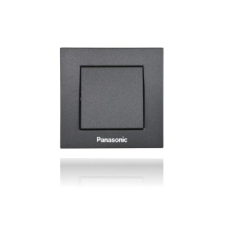 Panasonic Karre Plus egypólusú kapcsoló 101 fekete(keret nélkül) világítási kellék